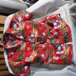 SSLR Boys Collection Size S. Surfin' Santa with Snowman..